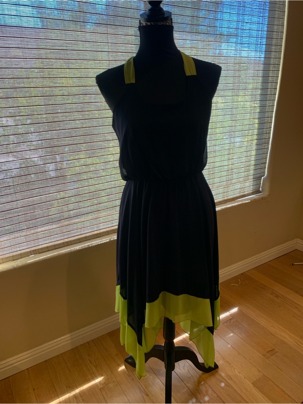Enfocus Studio Navy and Lime Blazer